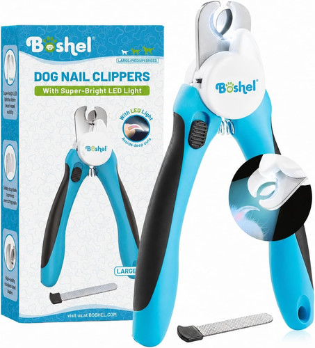 Led large dog nail clippers - large,