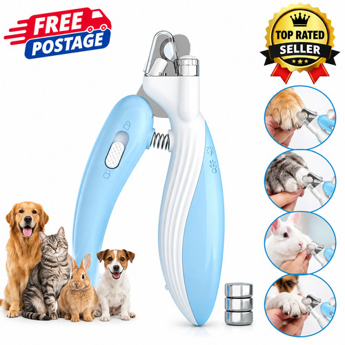 Pet nail clippers led light - nail,