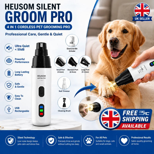 Silent dog nail - nail, grinder
