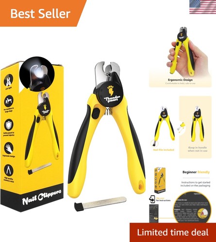 Ergonomic led nail clippers - ergonomic,