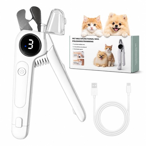 Dog nail clippers - 2-in-1,