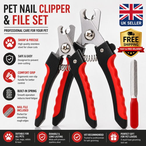 Pet nail clippers dog grooming - clippers,