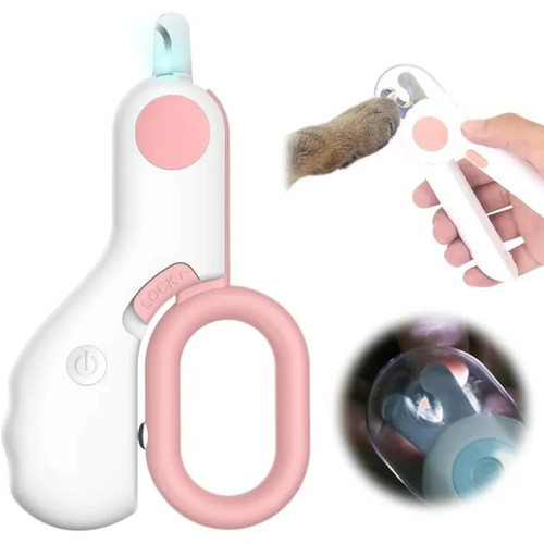 Led pet nail - clipper, trimmer